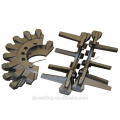 Lost Wax Steel Casting Sprocket for Agricultural Machinery Parts